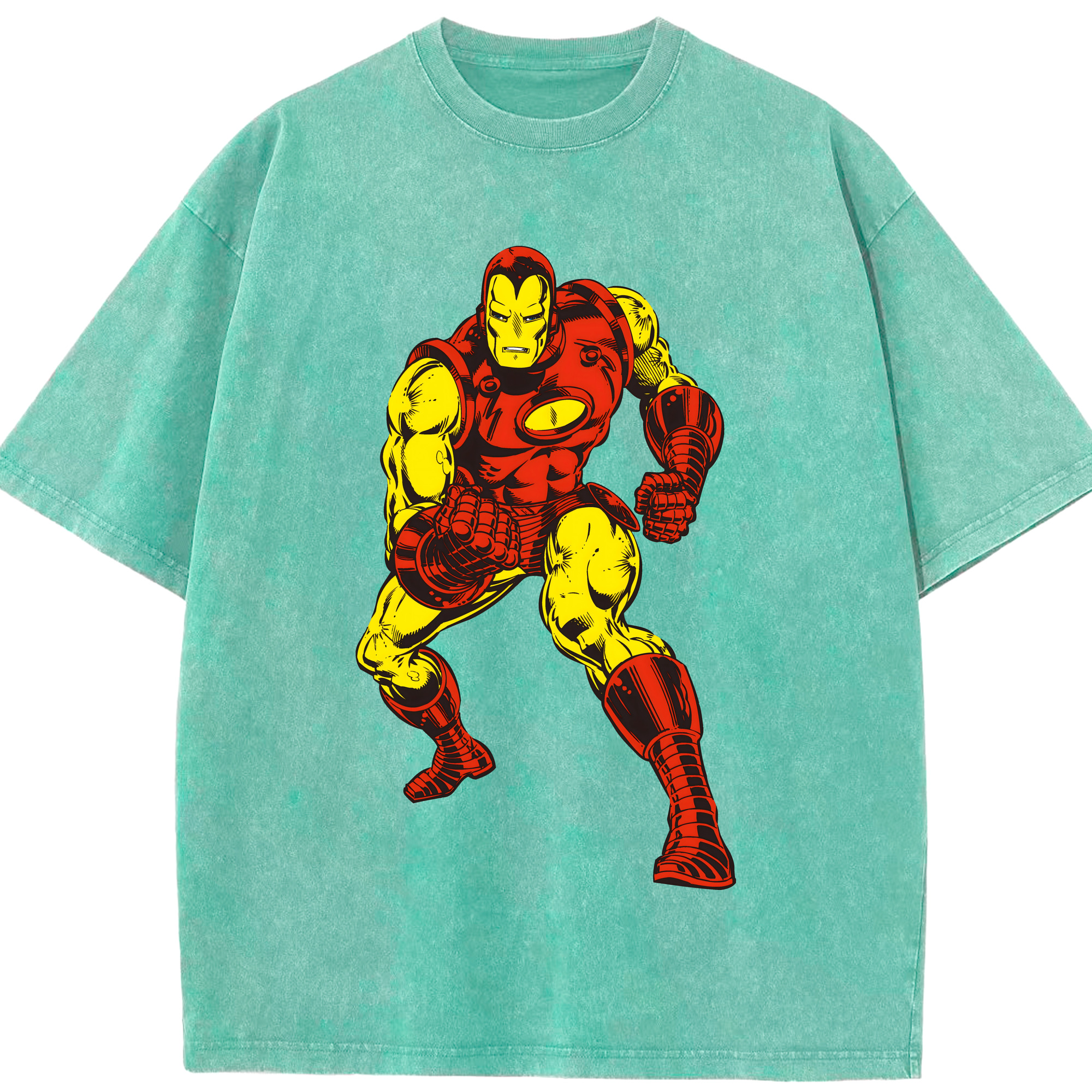 （画像用） アベンジャーズ The Avengers 綿100% ヴィンテージ風 半袖Tシャツ（フロントプリント）